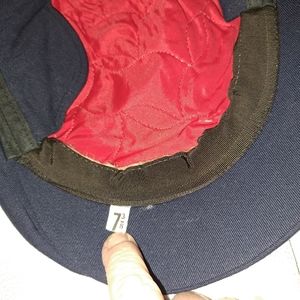 Vintage Newsboy navy cap. These caps are still in style.